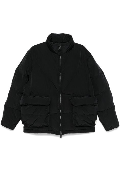 Black funnel-neck jacket Emporio armani - men EMPORIO ARMANI | Outerwear | 6D1B8A1K5BZ0999